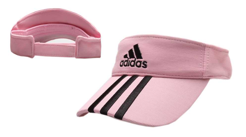 Adidas Logo Pink Adjustable Visor YPMY